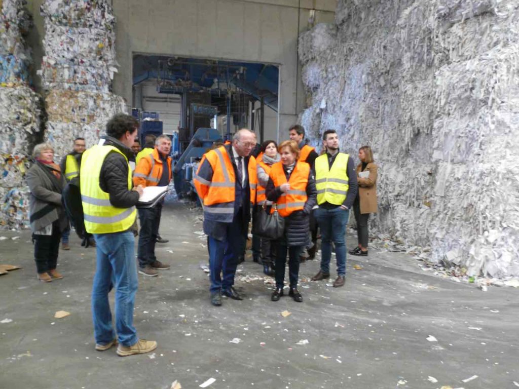 visite recyclage quinzaine économie circulaire QEC