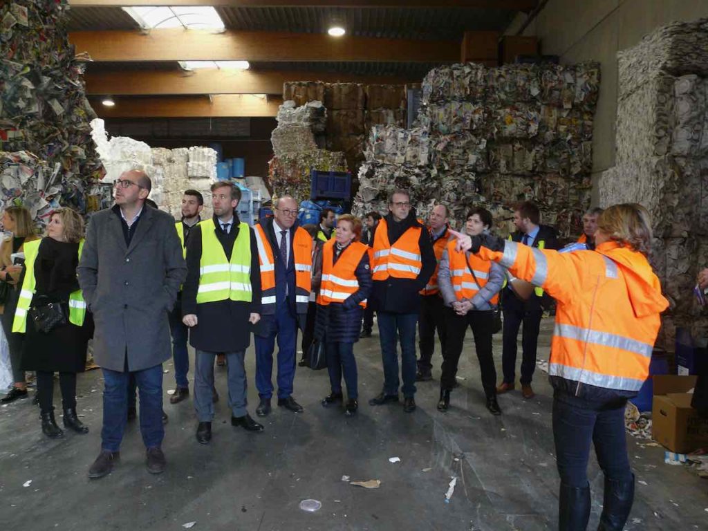 visite recyclage quinzaine économie circulaire QEC