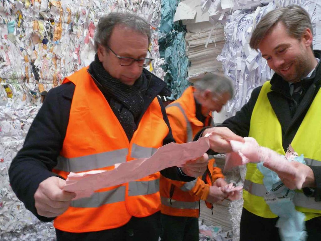 visite recyclage quinzaine économie circulaire QEC